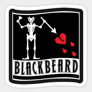 Blackbeard Sticker